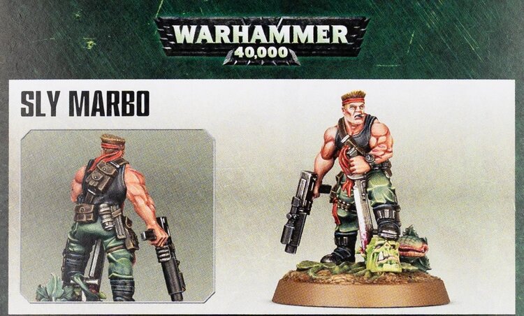 Games Workshop Warhammer Warhammer 40000 - Astra Militarum: Sly Marbo