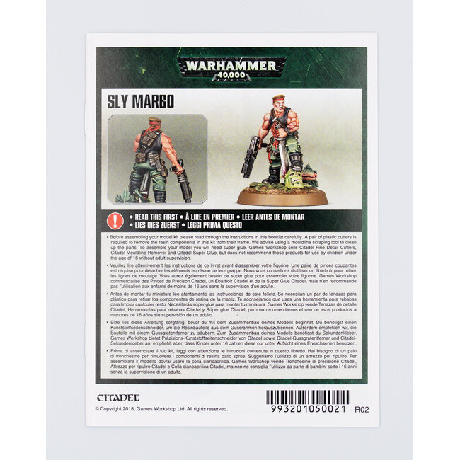 Games Workshop Warhammer 40000 - Astra Militarum: Sly Marbo