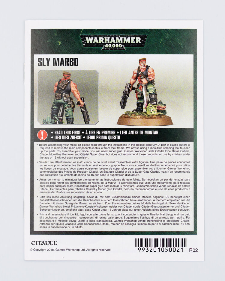 Games Workshop Warhammer Warhammer 40000 - Astra Militarum: Sly Marbo