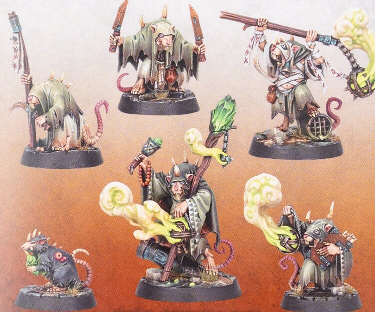 Games Workshop Warhammer Warhammer Age of Sigmar - Skaven: Plaguepack