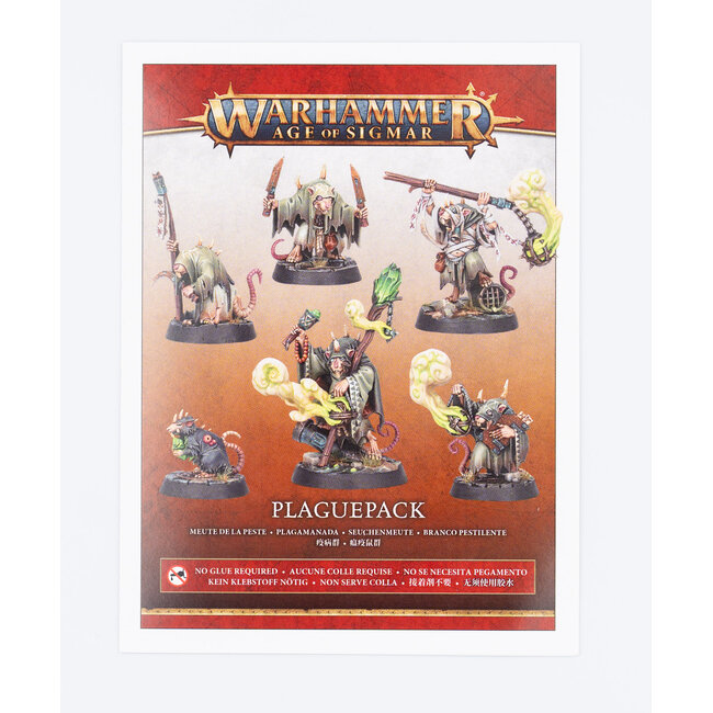 Games Workshop Warhammer Age of Sigmar - Skaven: Plaguepack
