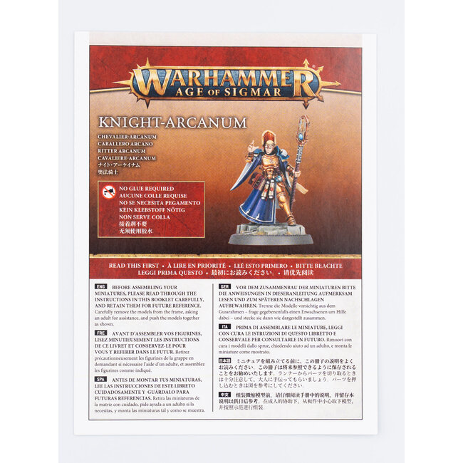 Games Workshop Warhammer Age of Sigmar - Stormcast Eternals: Knight-Arcanum
