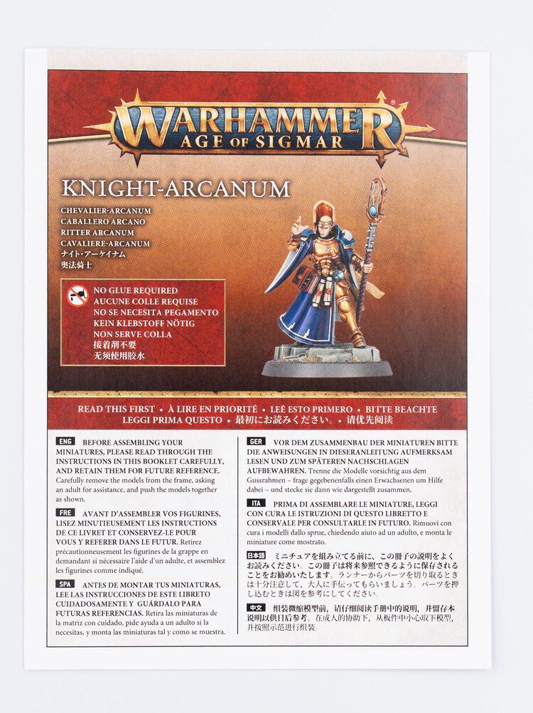 Games Workshop Warhammer Warhammer Age of Sigmar - Stormcast Eternals: Knight-Arcanum