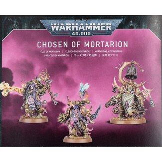 Games Workshop Death Guard: Malignant Plaguecaster, Noxious Blightbringer and Plague Marine Champion