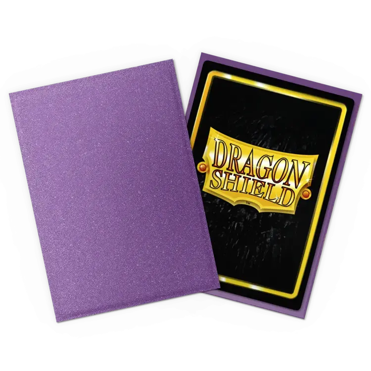 Dragon Shield Dragon Shield: Amethyst Matte Sleeves (100 Standard Size Sleeves)