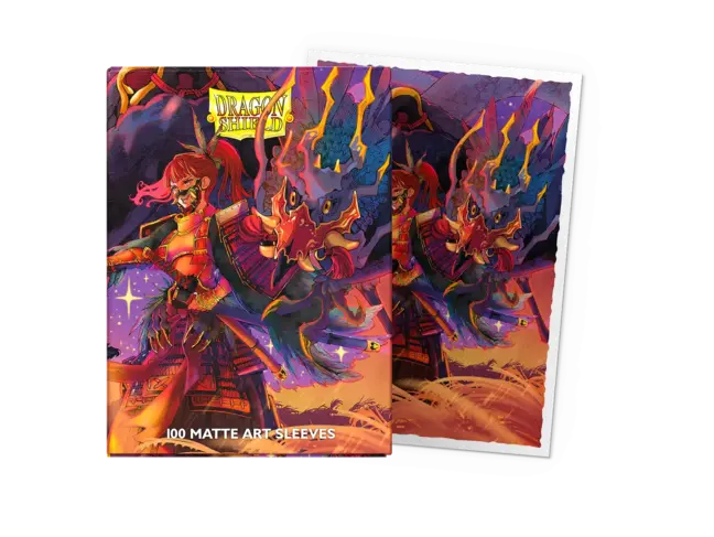 Dragon Shield The Fallen Matte Art Sleeves (100 Standard Size Sleeves)