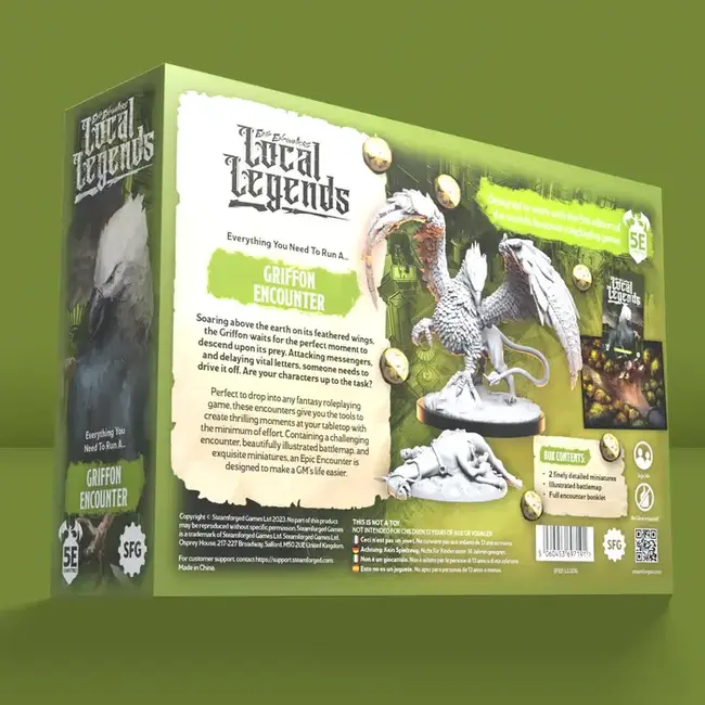 Steamforged Games Steamforged Games: Epic Encounters - Local Legends - Griffon Encounter (en)