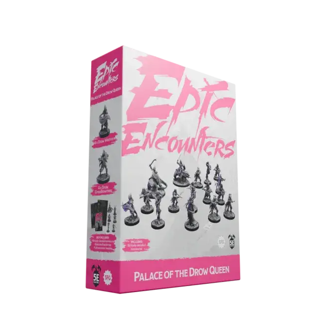 Steamforged Games Steamforged Games: Epic Encounters - Palace of the Drow Queen (en)