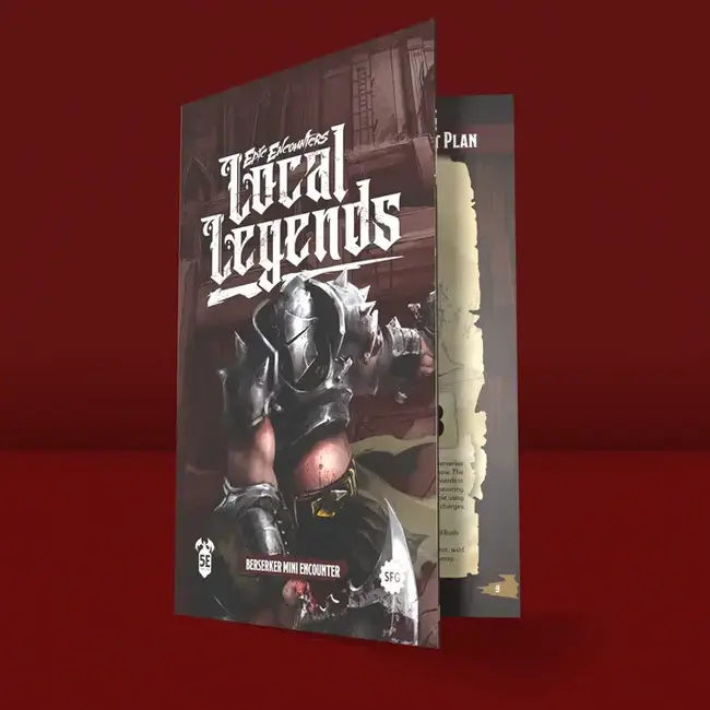 Steamforged Games Steamforged Games: Epic Encounters - Local Legends - Berserker Encounter (en)