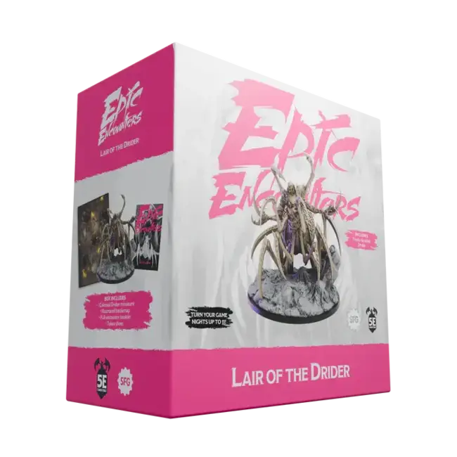 Steamforged Games Steamforged Games: Epic Encounters - Lair of the Drider (en)