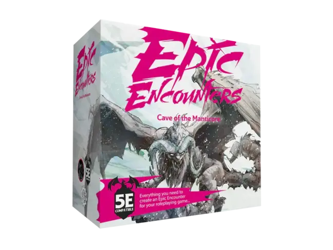 Steamforged Games Epic Encounters - Cave of the Manticore (en)
