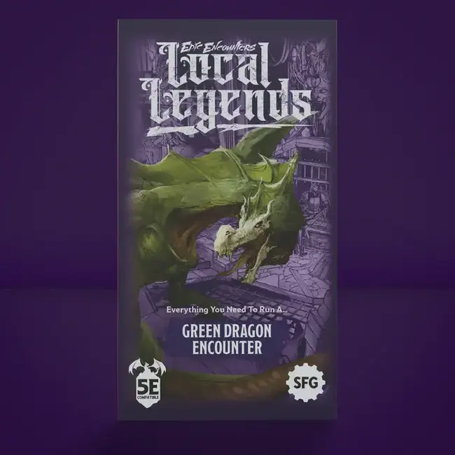 Steamforged Games Steamforged Games: Epic Encounters - Local Legends - Green Dragon Encounter (en)