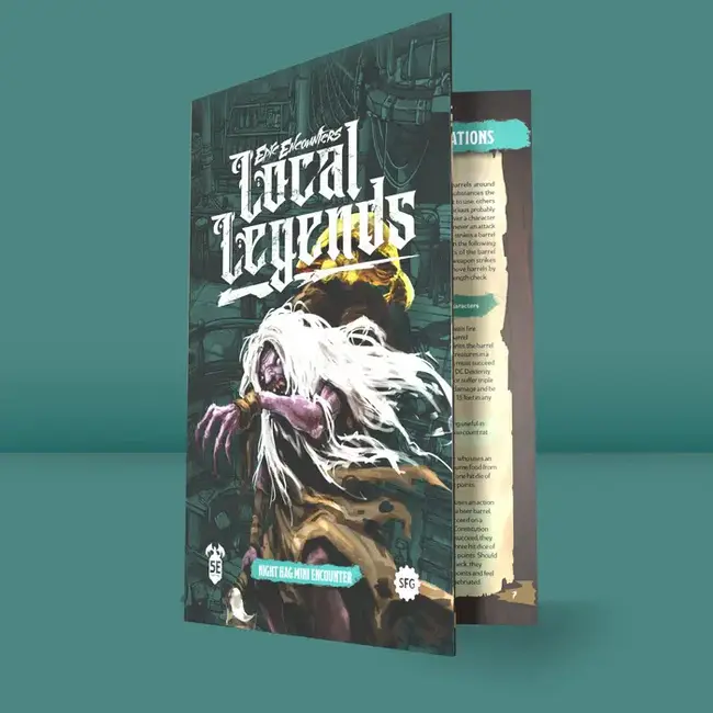 Steamforged Games Steamforged Games: Epic Encounters - Local Legends - Night Hag Encounter (en)