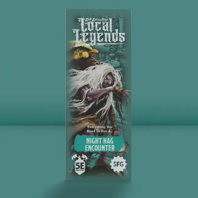 Steamforged Games Steamforged Games: Epic Encounters - Local Legends - Night Hag Encounter (en)