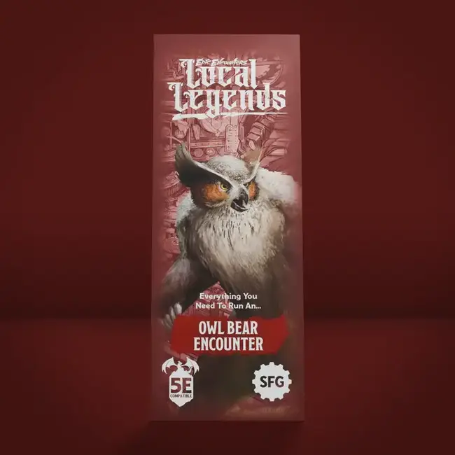 Steamforged Games Steamforged Games: Epic Encounters - Local Legends - Owl Bear Encounter (en)