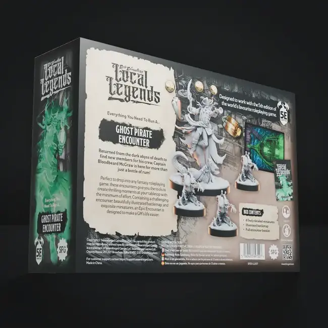 Steamforged Games Steamforged Games: Epic Encounters - Local Legends - Ghost Pirate Encounter (en)