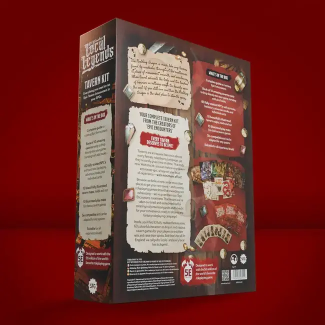 Steamforged Games Steamforged Games: Epic Encounters - Local Legends - Tavern Kit (en)