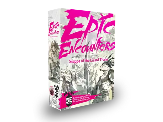 Steamforged Games Epic Encounters - Steppe of the Lizard Thane (en)