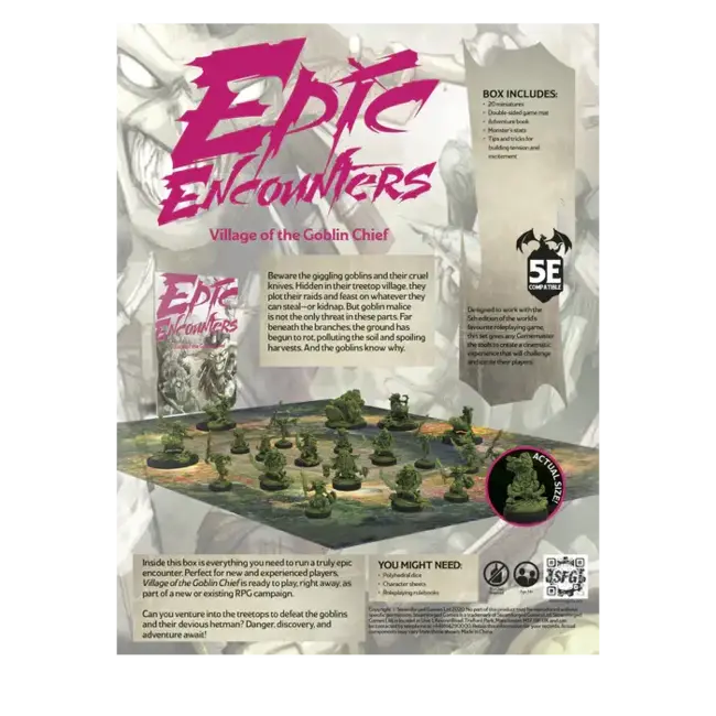 Steamforged Games Steamforged Games: Epic Encounters - Village of the Goblin Chief (en)