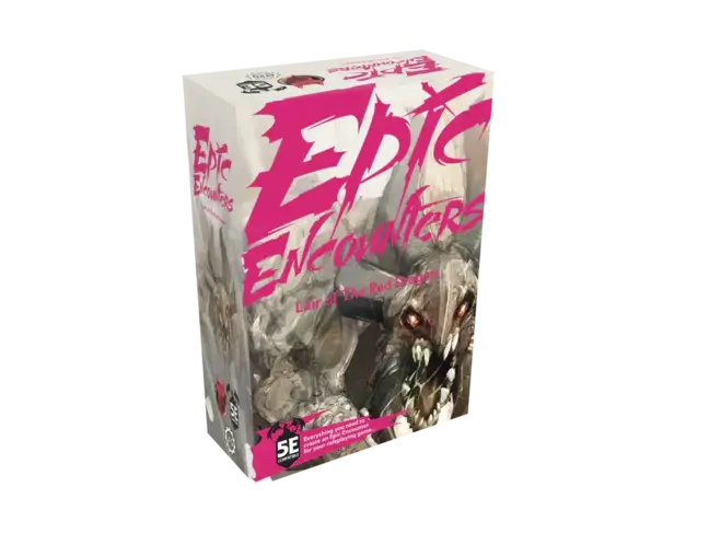 Steamforged Games Epic Encounters - Lair of the Red Dragon (en)