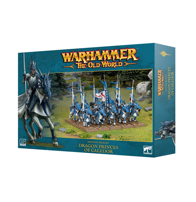 Games Workshop Warhammer Warhammer The Old World - High Elf Realms: Dragon Princes of Caledor