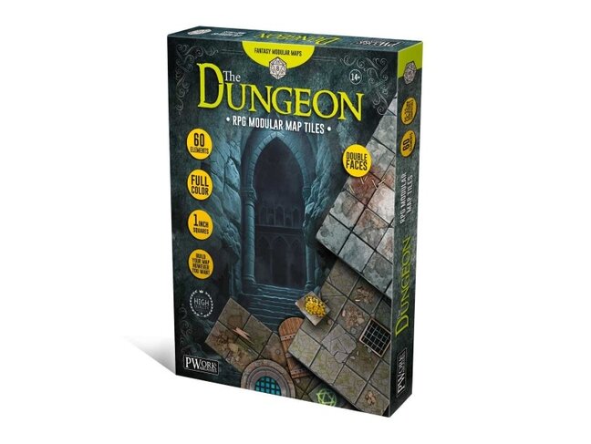 PWork Wargames The Dungeon - RPG Modular Map Tiles