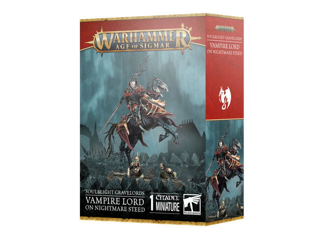 Games Workshop Warhammer Soulblight Gravelords: Vampire Lord on Nightmare Steed