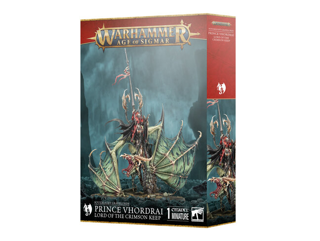 Games Workshop Warhammer Soulblight Gravelords: Prince Vhordrai, Lord of the Crimson Keep