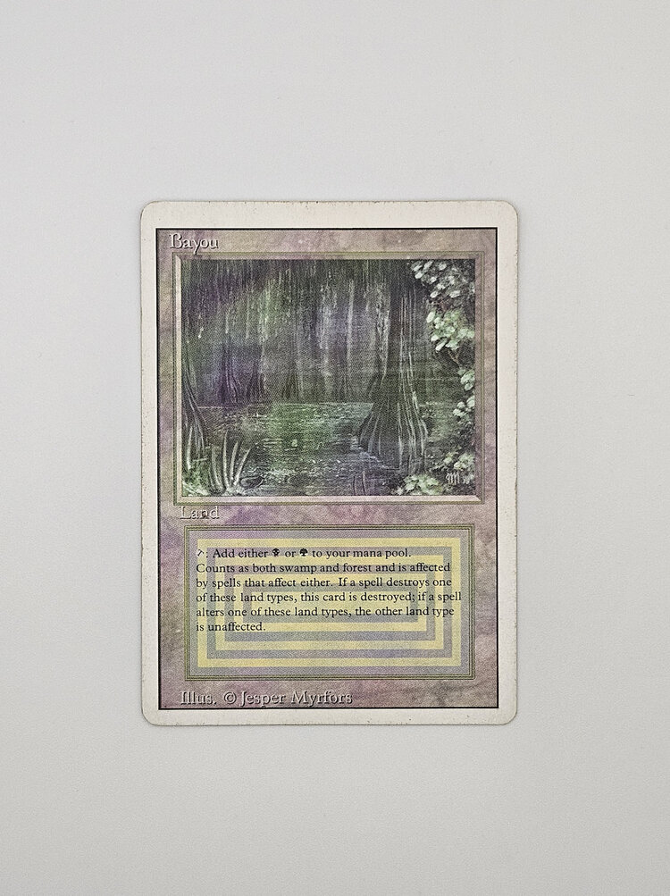 Magic: The Gathering Magic: The Gathering: Revised - Bayou