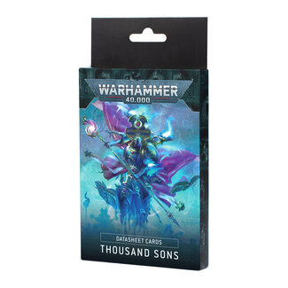 Games Workshop Datasheet Cards: Thousand Sons (fr)