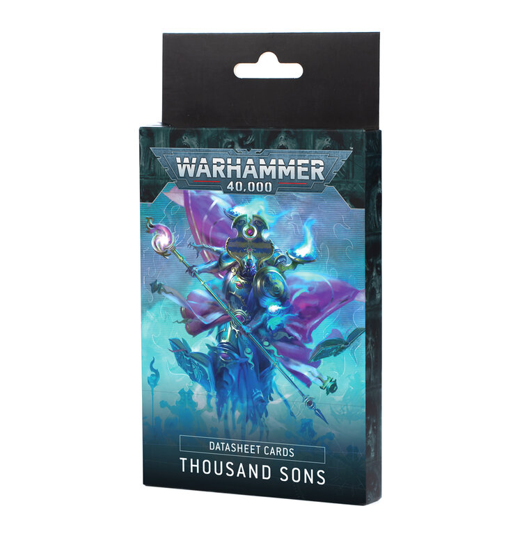 Games Workshop Warhammer Warhammer 40000 - Datasheet Cards: Thousand Sons (fr)