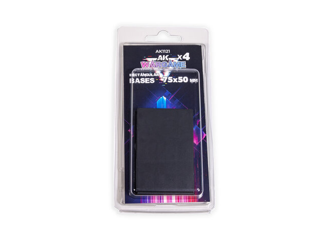 AK Interactive Rectangular Bases 75x50mm (4)