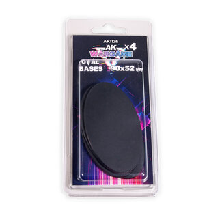 AK Interactive Oval Bases 90x52mm (4)