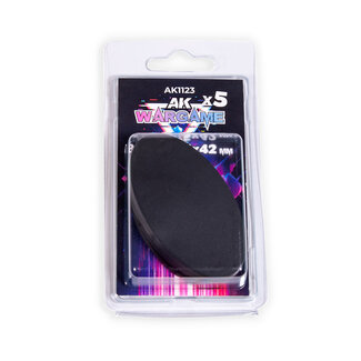AK Interactive Oval Bases 75x42mm (5)