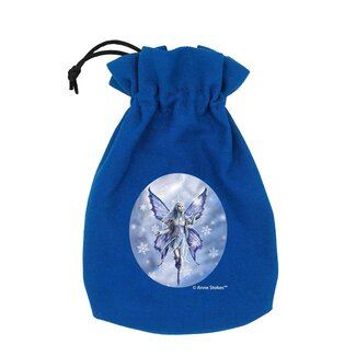 Q Workshop Anne Stokes - Dice Pouch: Snow Fairy