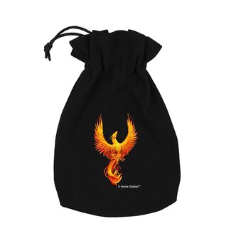 Q Workshop Anne Stokes - Dice Pouch: Phoenix