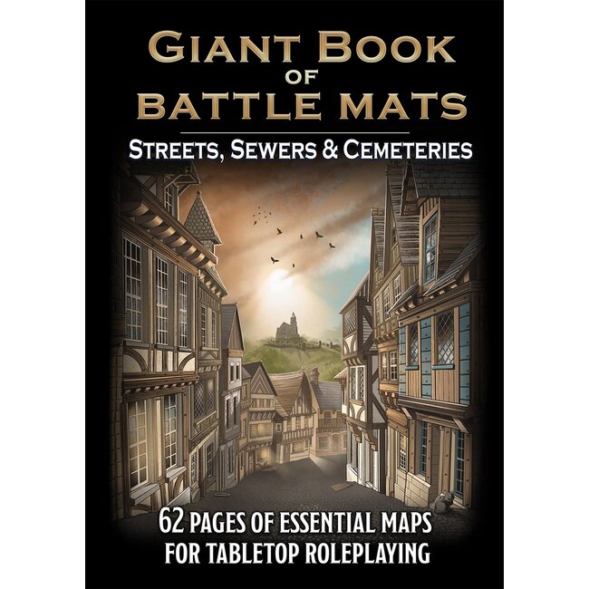 Loke Battle Mats Loke Battle Mats - Giant Book of Battle Mats: Streets, Sewers & Cemeteries