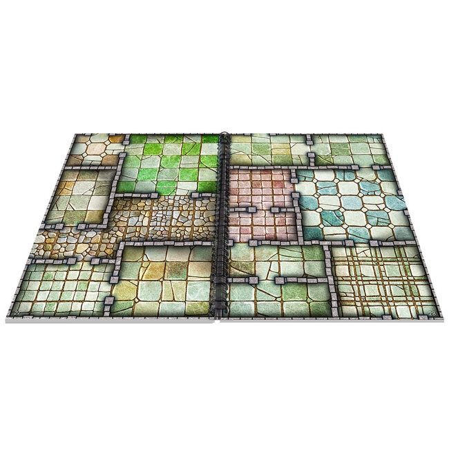 Loke Battle Mats Loke Battle Mats - Big Book of Battle Mats: Cells & Shrines
