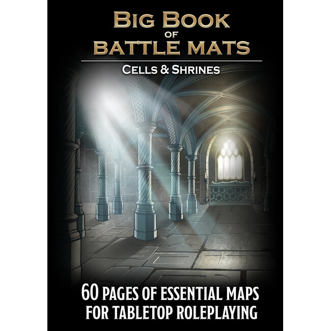 Loke Battle Mats Loke Battle Mats - Big Book of Battle Mats: Cells & Shrines