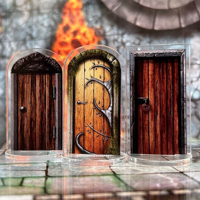 Loke Battle Mats Loke Battle Mats: Big Box of Dungeon Doors