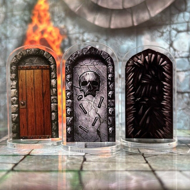 Loke Battle Mats Loke Battle Mats: Big Box of Dungeon Doors
