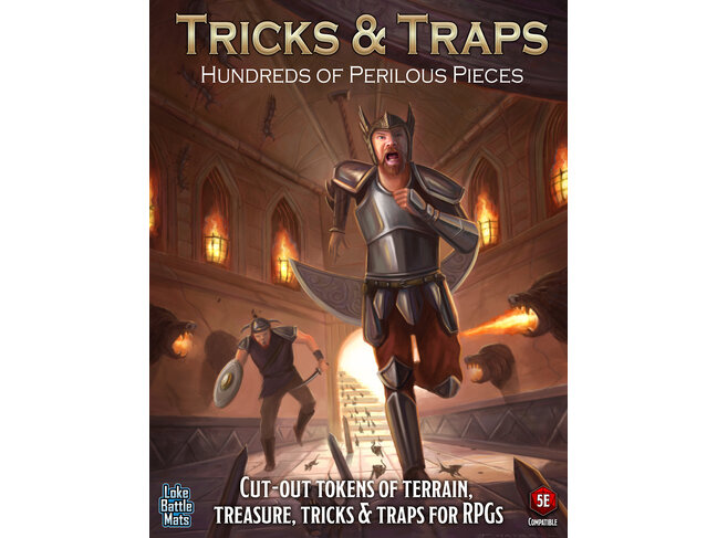 Loke Battle Mats Tricks & Traps - Hundreds of Perilous Pieces