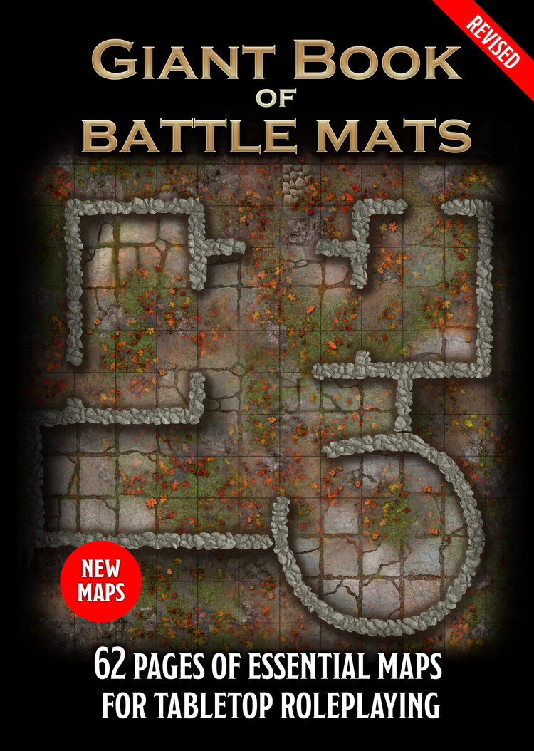 Loke Battle Mats Loke Battle Mats: Giant Book of Battlemats