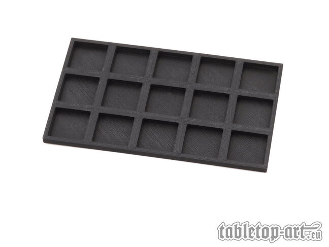 tabletop-art Movement Tray - Converter 20x20mm to 25x25mm - 5x3