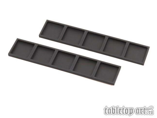 tabletop-art Movement Tray - Converter 25x25mm to 30x30mm - 5x1 (2)