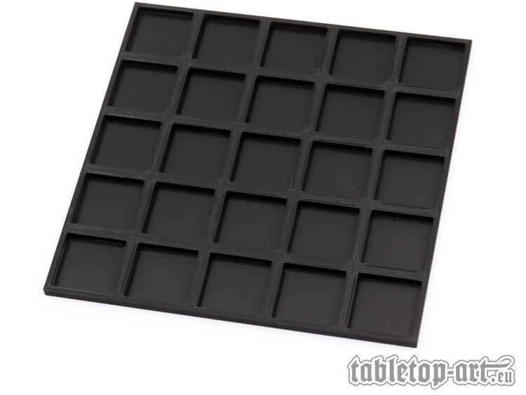 tabletop-art tabletop-art: Movement Tray - Converter 25x25mm to 30x30mm - 5x5