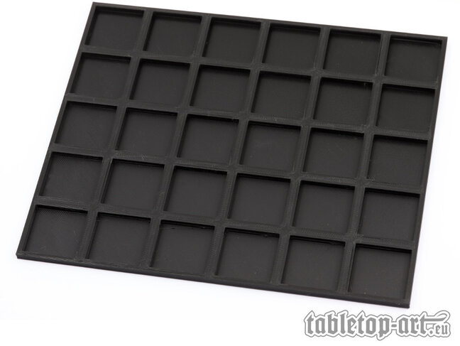 tabletop-art Movement Tray - Converter 25x25mm to 30x30mm - 5x6
