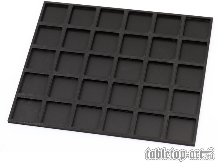 tabletop-art tabletop-art: Movement Tray - Converter 25x25mm to 30x30mm - 5x6