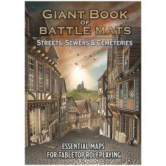 Loke Battle Mats Giant Book of Battle Mats: Streets, Sewers & Cemeteries