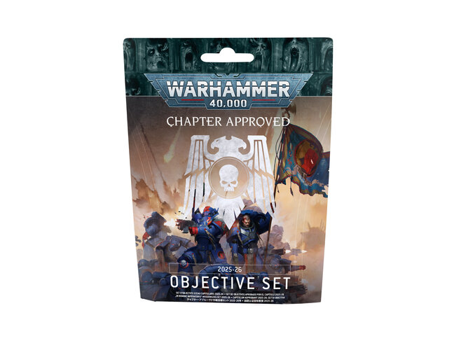 Games Workshop Warhammer Chapter Approved: Objective Set - 2025-26